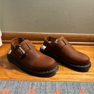 Dr. Marten’s Jorge II Fur Lined Slingback Mules Women’s Size 8